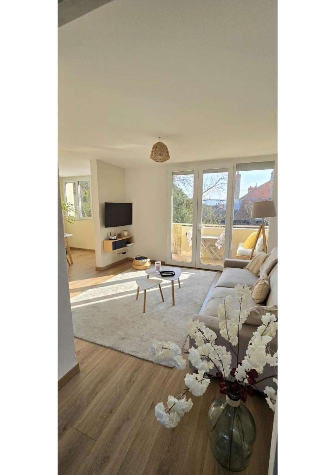 Apartmán Superbe T3 Cosy, Parking Gratuit + Balcon Riom Exteriér fotografie
